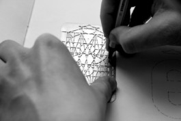 Joseph A. David, Plaque Découpée Universelle, 1876