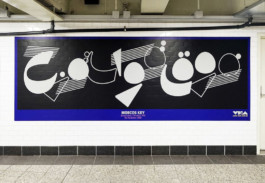 Morcos Key, Over the Rainbow, BIPOC & LGBTQ+ artist commissions, MTV VMA campaign, Atlantic Terminal, New York, 2020